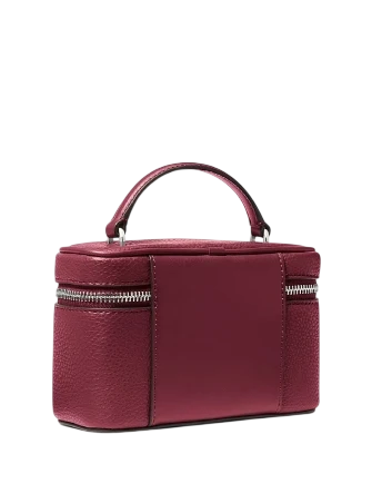 Michael Michael Kors Vivi Small Vanity Crossbody Bag Maroon