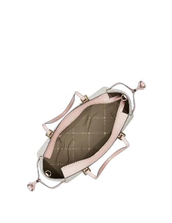 Michael Michael Kors Voyager Extra-Small Signature Logo Convertible Crossbody Bag Powder Blush