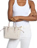 Michael Michael Kors Voyager Extra-Small Signature Logo Convertible Crossbody Bag Powder Blush