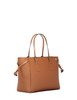 Michael Michael Kors Voyager Extra Small Saffiano Leather Convertible Crossbody Bag Luggage