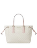 Michael Michael Kors Voyager Extra Small Signature Logo Tote Bag Powder Blush