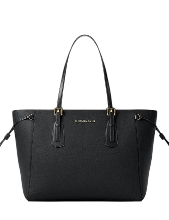 Michael Michael Kors Voyager Large Saffiano Leather Tote Bag Black