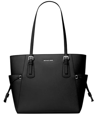 Michael Michael Kors Voyager Large Saffiano Leather Tote Bag Black