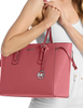 Michael Michael Kors Voyager Large Saffiano Leather Tote Bag Hibiscus