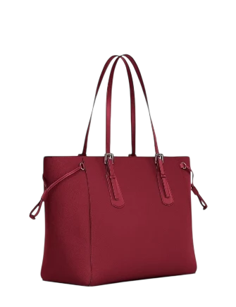 Michael Michael Kors Voyager Large Saffiano Leather Tote Bag Maroon