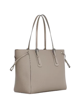 Michael Michael Kors Voyager Large Saffiano Leather Tote Bag Pearl Grey