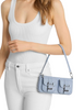 Michael Michael Kors Zoe Small Denim Pochette Blue Haze 