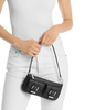 Michael Michael Kors Zoe Small Pebbled Leather Pochette Black