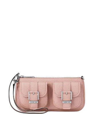 Coach Corner Zip Wristlet In Signature Canvas With Stripe Coach Corner Zip Wristlet In Signature Canvas With Stripe