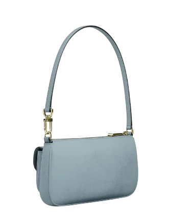 Michael Michael Kors Zoe Small Suede Convertible Pochette Chambray