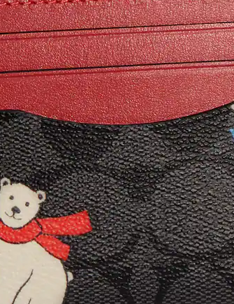 Coach polar bear wallet Clearance