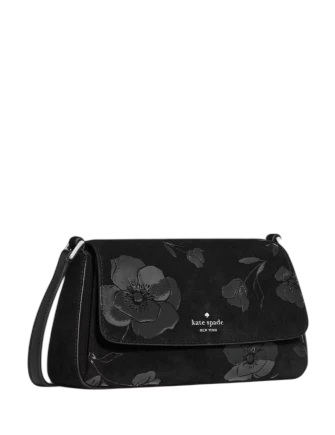 Kate Spade New York Sutton Floral Suede Mini Crossbody Bag