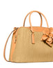 Kate Spade New York Thompson Street Straw Satchel Bag With Charm