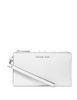 Michael Michael Kors Adele Double Zip Pebble Leather Phone Wristlet