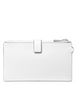 Michael Michael Kors Adele Double Zip Pebble Leather Phone Wristlet