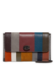 Coach All Over Patchwork Stripes Marlow Leather Crossbody