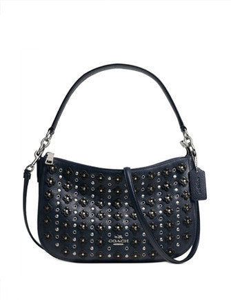 Coach Chelsea Crossbody in Floral Rivets Leather