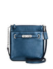 Coach Swagger Swingpack in Metallic Pebble Leather