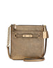 Coach Swagger Swingpack in Metallic Pebble Leather