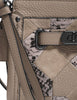 Coach Swagger Wristlet in Patchwork Exotic Leather