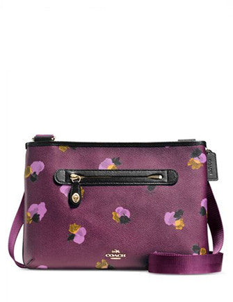 Coach Taylor Crossbody in Floral Print Coated Canvas