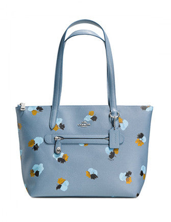 Coach Taylor Tote in Floral Print Coated Canvas