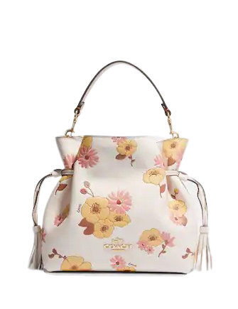 Coach Andy Crossbody With Floral Cluster Print