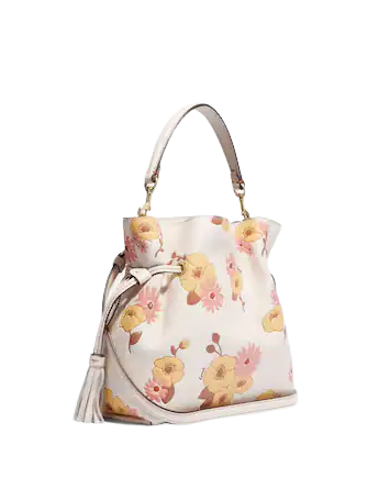 Coach Andy Crossbody With Floral Cluster Print