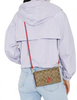 Coach Anna Foldover Clutch Crossbody In Signature Canvas With Strawberry