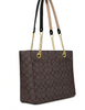 Coach Cammie Chain Tote In Signature Canvas