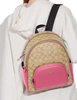 Coach Court Backpack In Signature Canvas