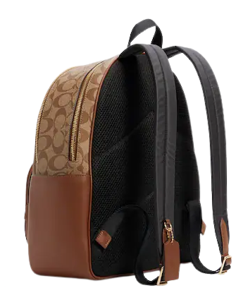 Coach Court Backpack In Signature Canvas