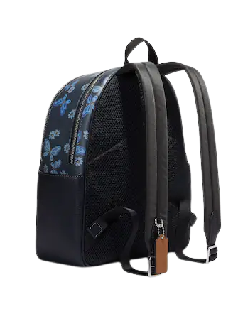 butterfly coach backpack Mini Court In Signature Canvas With Coach Butterflies Backpacks for Women