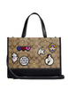 Coach Disney X Coach Dempsey Carryall In Signature Canvas With Patches