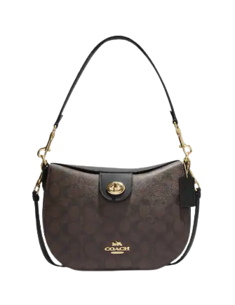 Coach Ella Hobo In Signature Canvas | Brixton Baker Coach Ella Hobo In Signature Canvas | Brixton Baker