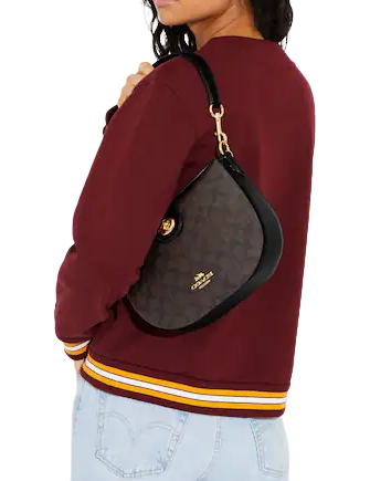 Coach Ella Hobo In Signature Canvas | Brixton Baker Coach Ella Hobo In Signature Canvas | Brixton Baker