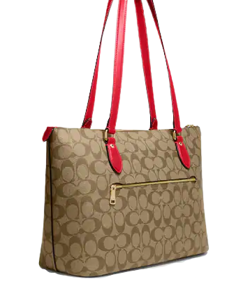 Coach Gallery Tote In Signature Canvas