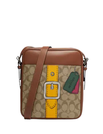 ★男女兼用★Coach Hudson Crossbody With Diary Embroidery Bag COACH® Outlet | Hudson Crossbody Bag With Diary Embroidery