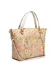 Coach Kacey Satchel In Signature Canvas With Floral Cluster Print