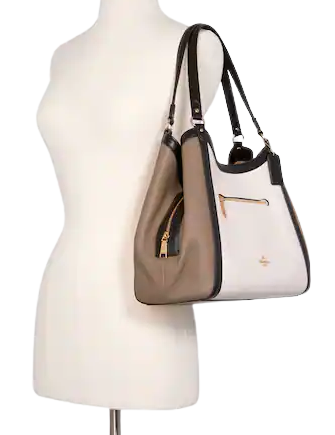 Coach Kristy Shoulder Bag In Colorblock