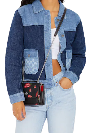 Coach Mini Klare Crossbody With Wild Strawberry Print | Brixton Baker Coach Mini Klare Crossbody With Wild Strawberry Print | Brixton Baker
