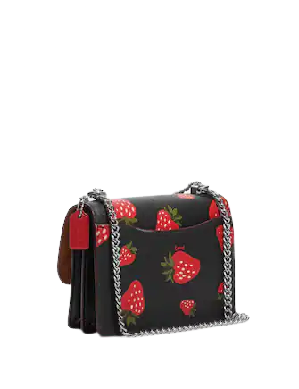 Coach Mini Klare Crossbody With Wild Strawberry Print | Brixton Baker Coach Mini Klare Crossbody With Wild Strawberry Print | Brixton Baker