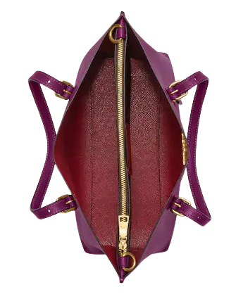 Coach bag 2025 with red interior