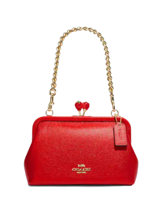 Coach Nora Kisslock Crossbody With Strawberry | Brixton Baker