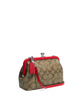 Coach Nora Kisslock Crossbody In Signature Canvas