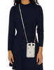 Coach Phone Crossbody In Signature Canvas With Bee Print