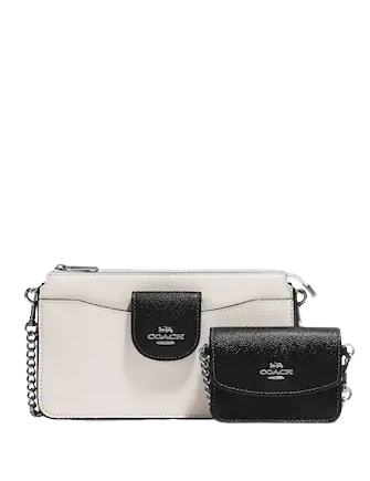 コーチ　 COACH POPPY Coach Poppy Graffiti, Carly Hobo Bag - Nickel Hdwr, Silver