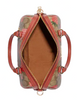 Coach Rowan Satchel In Signature Canvas With Wild Strawberry Print