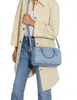 Coach Rowan Satchel In Signature Chambray