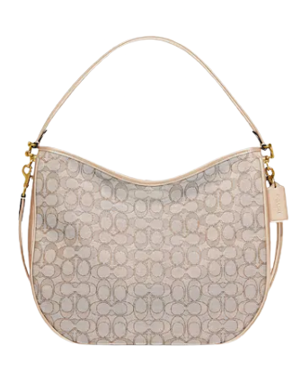 Coach Soft Tabby Hobo In Signature Jacquard